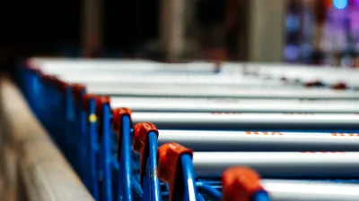 Market otoparkı ve araçlar